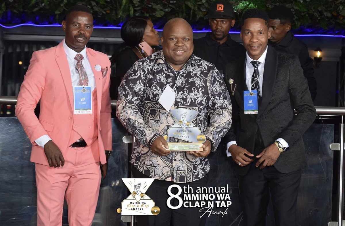 MPM Radio team with the 8th annual Mmino wa Clap n Tap award